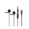 BOYA BY-M2D Digital Dual Lavalier Microphone For iOS Devices